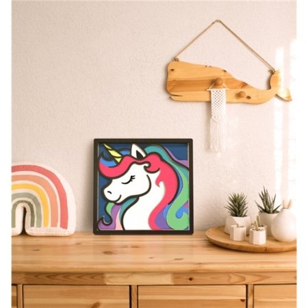 SPLAT PLANET 3D medinis kūrybinis rinkinys Unicorn, SP48288 