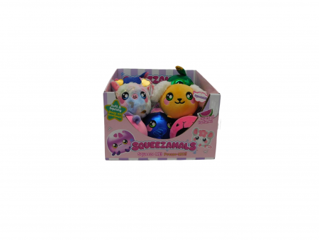 SQUEEZAMALS pliušinis žaislas, serija 5, 9cm, asort., SQ03741-5012 