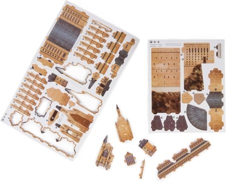 4D BUILD dėlionė Hogwarts, 6069831 