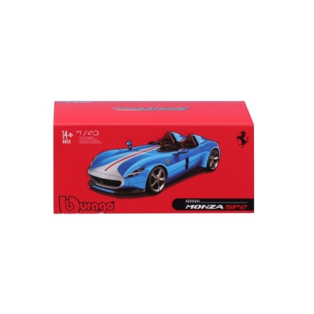 BBURAGO 1:43 Signature Automodelis Ferrari Monza SP2, 18-36913 
