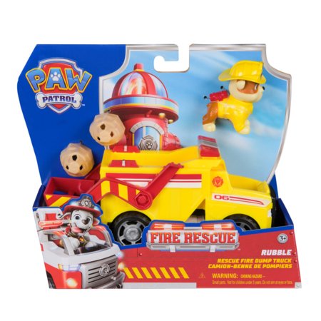 PAW PATROL transporto priemonė Fire Rescue Rubble, 6072662 