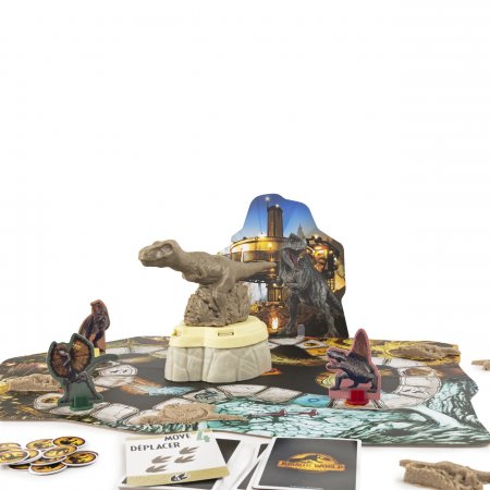 SPINMASTER GAMES stalo žaidimas Jurassic World T-Rex Stomp n Smash, 6060737 6060737