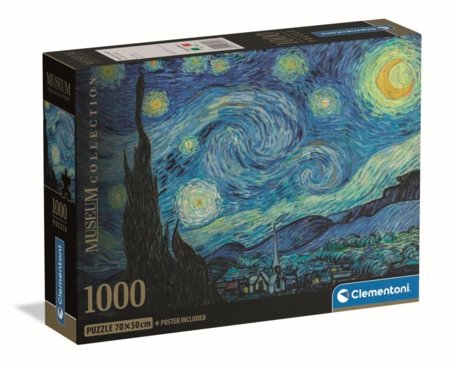 CLEMENTONI dėlionė žvaigždėta naktis, 1000 det., 37065 