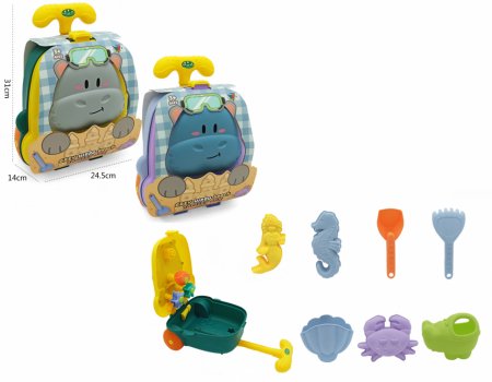 DIHUA TOYS Smėlio žaislų rinkinys 8 vnt., OB1312258 OB1312258