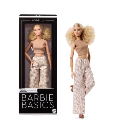BARBIE Basics No07 lėlė šviesiais plaukais, JJX26 