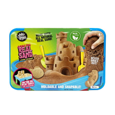 AMAZING REAL SAND kinetinio smėlio rinkinys Real Sand Station, WC112937CKINT 