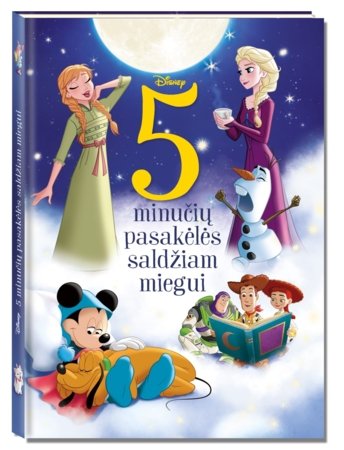 Disney 5 minučių pasakėlės saldžiam miegui, 9786090510285 