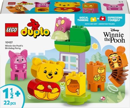 10457 LEGO® DUPLO® Disney™ Mikės Pūkuotuko gimtadienio šventė 