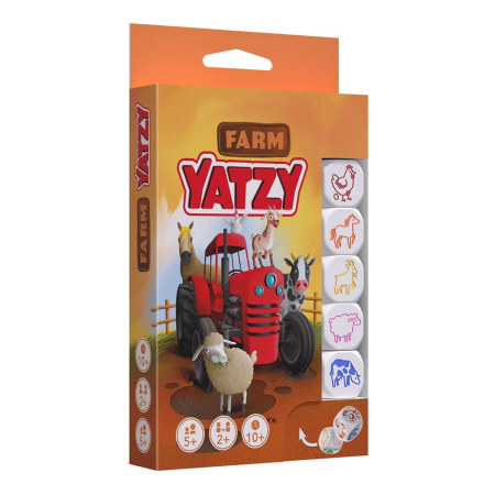 SMART GAMES stalo žaidimas Yatzy Farm, SMA#YTZ003 
