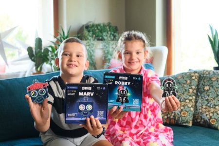 CIRCUITMESS Wacky Robot mokomasis STEM rinkinys Robby, CM-SA-ROBBY 
