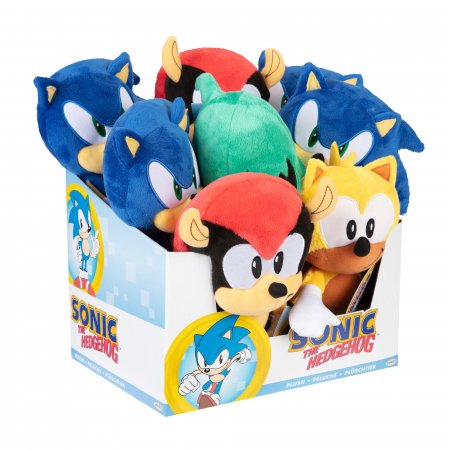 SONIC 9" pliušinis žaislas, asort., 414484-PQ 414484-PQ