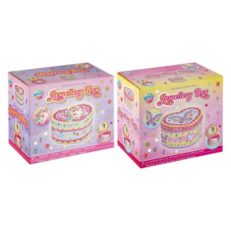 MOXY kūrybinis rinkinys Decorate your own Jewellery Box, asort., 240029 