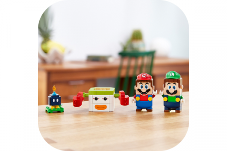 71396 LEGO® Super Mario Bowser Jr. klouno automobilio papildomas rinkinys 71396