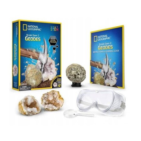 NATIONAL GEOGRAPHIC rinkinys Break Your Own Geode, RTNGGEO2 RTNGGEO2