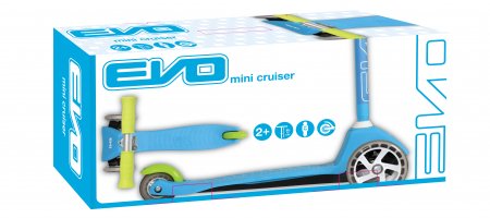 HTI paspirtukas Mini Cruiser, mėlynas, 1437305 1437305