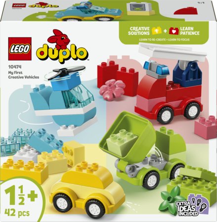 10474 LEGO® DUPLO® mano pirmosios kūrybiškos transporto priemonės 
