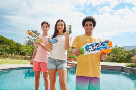 XSHOT vandens šautuvas Pump Action Fast-Fill Skins, 11855 11855