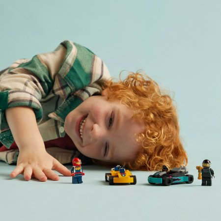 60400 LEGO® City Gokartai Ir Lenktynininkai 