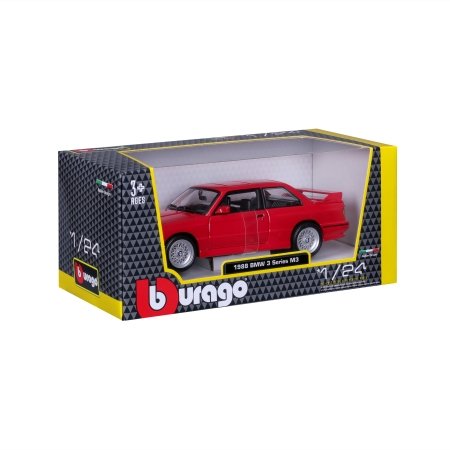 BBURAGO 1:24 Automodelis 1988 BMW 3 series M3, 18-21100 RD 