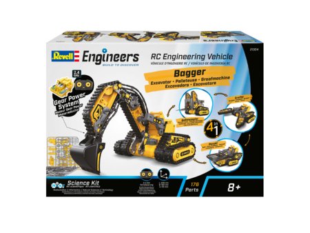 REVELL RC konstruktorius Engineering Vehicle 4in1, 21304 