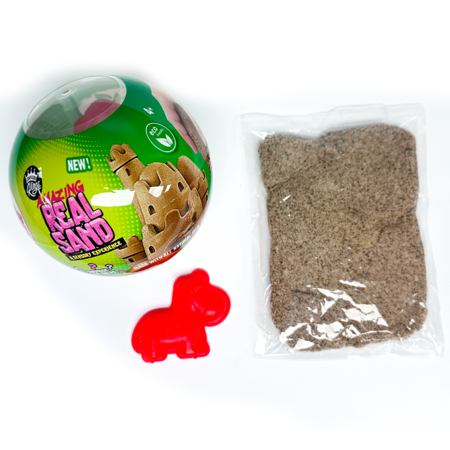 AMAZING REAL SAND kinetinis smėlis Real Sand Sensory Ball PDQ, WC112934CKINT 