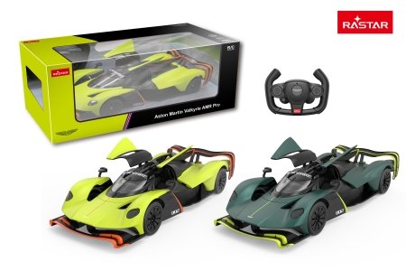 RASTAR 1:14 R/C valdomas automodelis Aston Martin Valkyrie AMR Pro USB Charging, 92106 