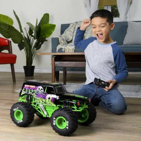 MONSTER JAM visureigis RC 1:15 Grave Digger, 6045003 6045003