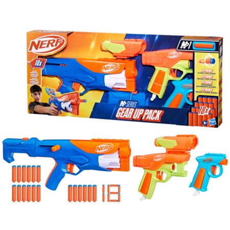 NERF N SERIES šautuvų rinkinys Gear up pack, F8633EU4 