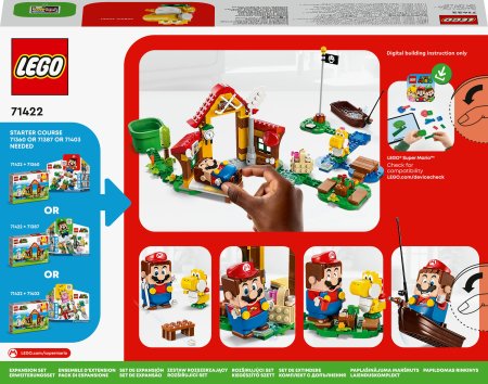 71422 LEGO® Super Mario™ Pikniko Mario name papildomas rinkinys 71422