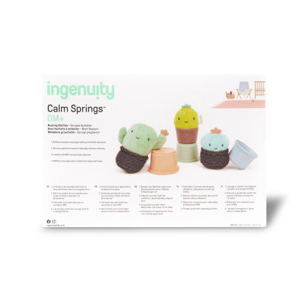 INGENUITY TOYS barškučiai Calm Springs, 13151 