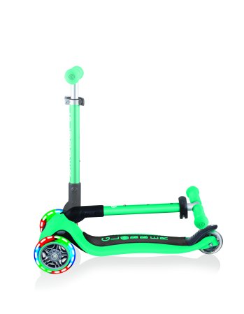 GLOBBER paspirtukas Junior Foldable Light, tamsiai žalias, 437-107 437-107