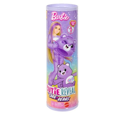 BARBIE Cutie Reveal Care Bears siurprizų rinkinys Share Bear, JCN94 