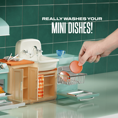 MINI BRANDS miniatiūrų rinkinys Magic Cook Kitchen, 77858 
