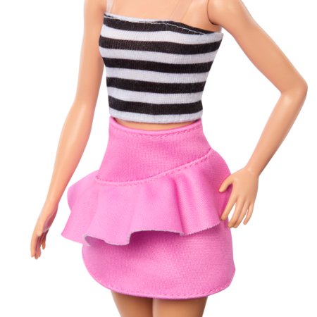 BARBIE Barbė madistė dryžuota palaidine, HRH11 