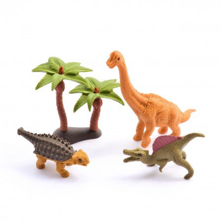IWAKO trintukų-dėlionių rinkinys Dinosaurs 2, 4991685180049 4991685180049