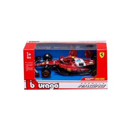 BBURAGO automodelis Scuderia Ferrari SF25 (2025) #44 Hamilton ir #16 Leclerc, 18-36853 