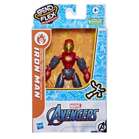 AVENGERS figūrėlė Bend and Flex, asort., F40085L0 F40085L0