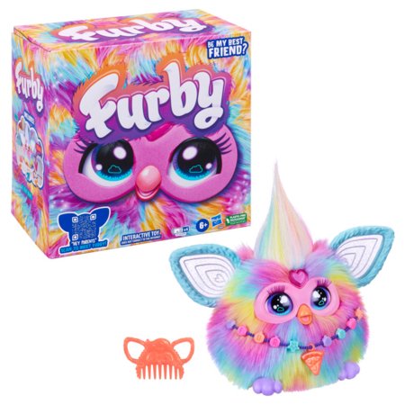 FURBY minkštas žaislas Tie Dye, F8900 