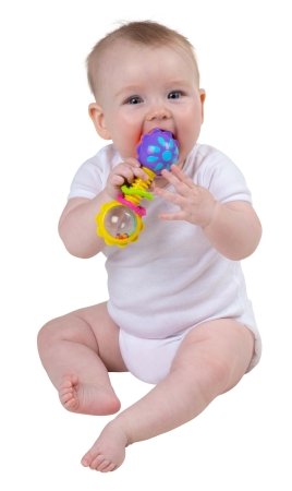 PLAYGRO barškutis Twisting Barbell, 4088758 