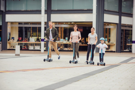 GLOBBER paspirtukas Ultimum, rožinis, 612-110 612-110