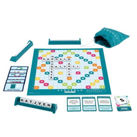 MATTEL GAMES Žaidimas Scrabble 2 -1me LT, HXW10 
