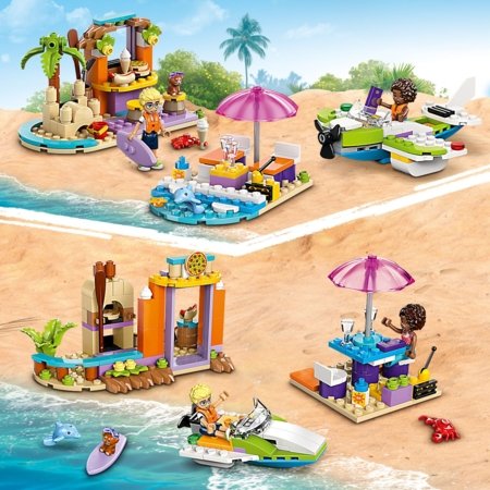 42672 LEGO® Friends Kūrybiškas paplūdimio ir kelionių lagaminas 