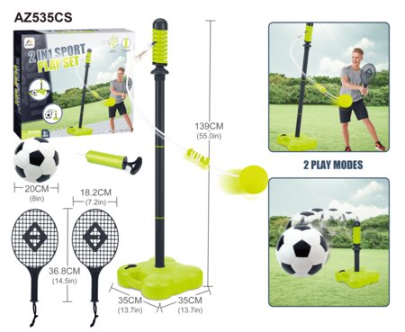 AJ SPORTZ sporto rinkinys, 2 in 1, AZ535CS 