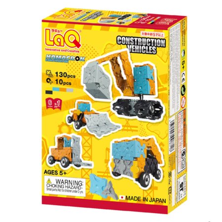 LAQ Japoniškas konstruktorius Hamacron Constructor Construction Vehicles, L8718 