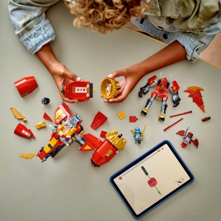 71830 LEGO® NINJAGO® Kajaus audros robotas-motociklas 