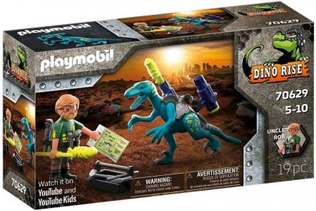 PLAYMOBIL DINO RISE Deinonychus pasirengęs mūšiui, 70629 70629