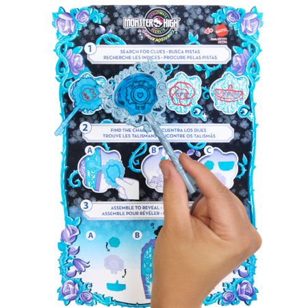 MONSTER HIGH Skulltimates siurprizų rinkinys Tvyla, vidurnakčio sodo serija, HYT74 