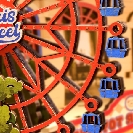 ROLIFE medinis konstruktorius Pasakų Pramogų Parkas, TGB17 