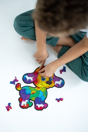 KIDS DO medinė dėlionė Šunytis, 49 d., AP3116 