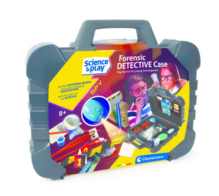 CLEMENTONI SCIENCE AND PLAY LAB  detektyvo lagaminas, 75099 